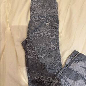 Gymshark blue adapt camo Leggings